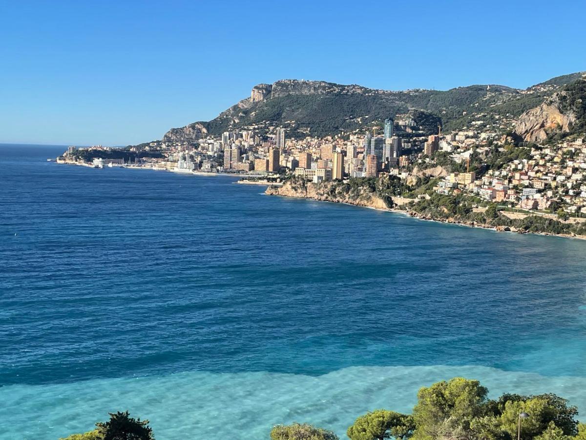 Aux Portes De Monaco Superbe T3 Vue Mer Roquebrune-Cap-Martin Exterior foto